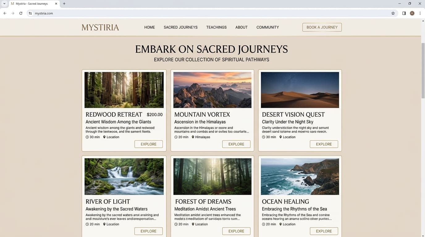 Mystiria showcase 1