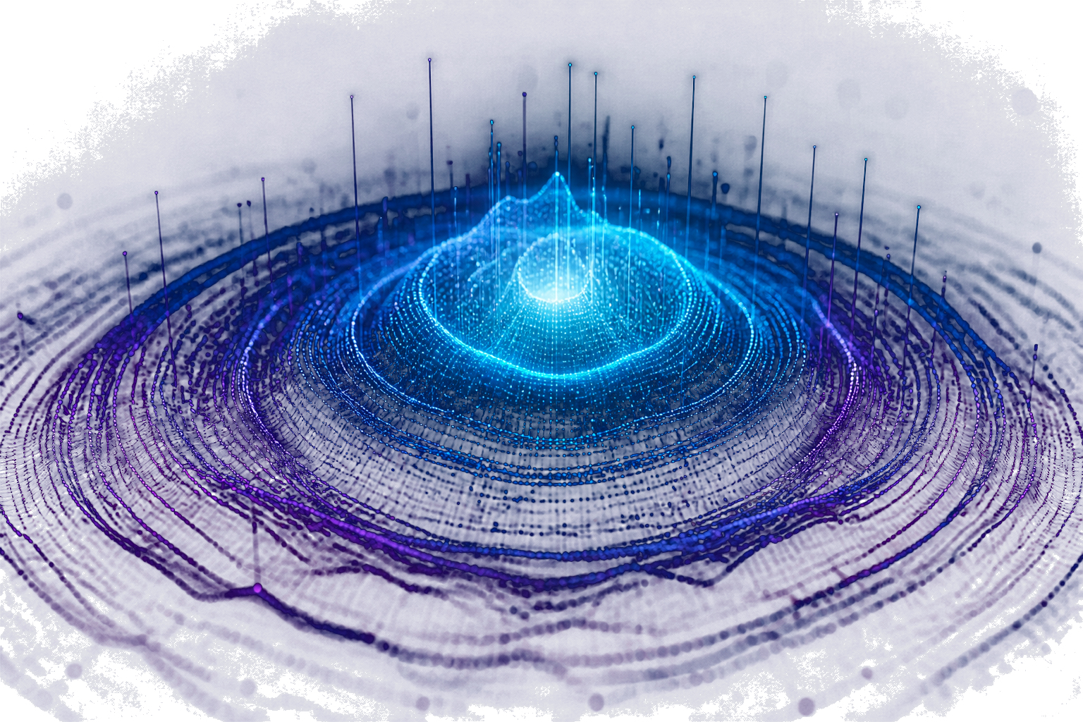 Spatial AI particle mesh visualization