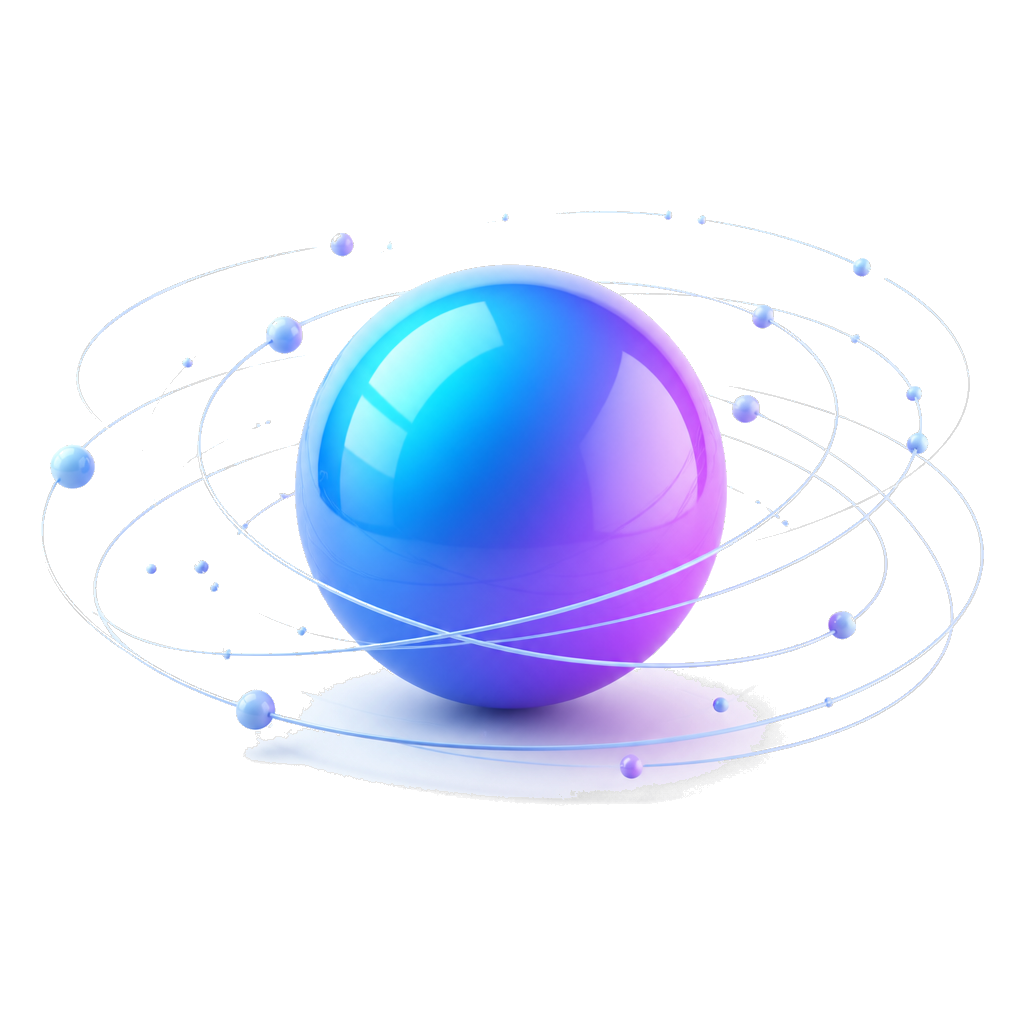ORA technology sphere graphic