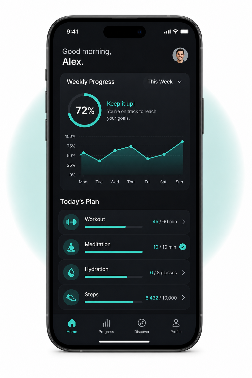 Phone app experience