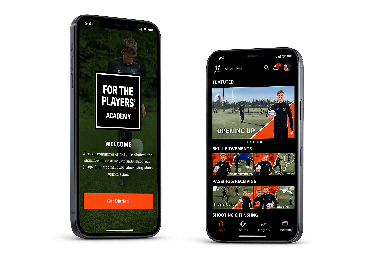 For The Players Academy mobile screenshot